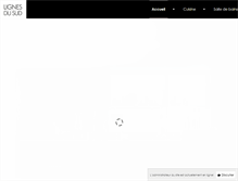 Tablet Screenshot of lignesdusud.com